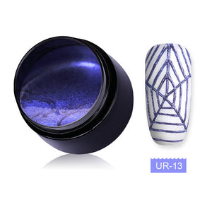 UR SUGAR 7ml Wire Drawing Nail Gel Lacquer Painting Gel Varnish Pulling Silk Spider Creative Nail Art Gel Nail Polish 30 Colors - Nail Salon store