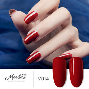 MORDDA 8 ML Gel Polish UV LED Nail Varnish For Manicure 60 Colors Gel Lacquer Semi Permanent Gel Paint Nail Art DIY Design Tools - Nail Salon store