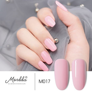 MORDDA 8 ML Gel Polish UV LED Nail Varnish For Manicure 60 Colors Gel Lacquer Semi Permanent Gel Paint Nail Art DIY Design Tools - Nail Salon store