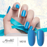 MORDDA 8 ML Gel Polish UV LED Nail Varnish For Manicure 60 Colors Gel Lacquer Semi Permanent Gel Paint Nail Art DIY Design Tools - Nail Salon store