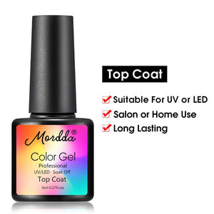 MORDDA 8 ML Gel Polish UV LED Nail Varnish For Manicure 60 Colors Gel Lacquer Semi Permanent Gel Paint Nail Art DIY Design Tools - Nail Salon store