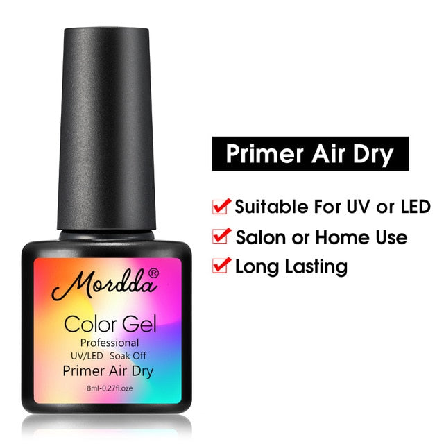 MORDDA 8 ML Gel Polish UV LED Nail Varnish For Manicure 60 Colors Gel Lacquer Semi Permanent Gel Paint Nail Art DIY Design Tools - Nail Salon store