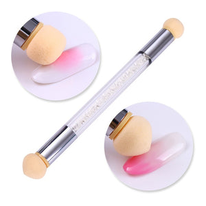 NICOLE DIARY UV Gel Brush Liner Painting Pen Acrylic Drawing Brush for Nails Gradient Rhinestone Handle Manicure Nail Art Tool - Nail Salon store