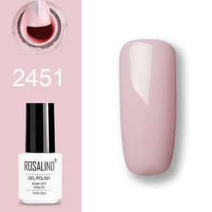 ROSALIND Gel Polish Set UV Vernis Semi Permanent Primer Top Coat 7ML Poly Gel Varnish Nail Art Manicure Gel Lak PolishesNails - Nail Salon store