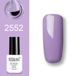 ROSALIND Gel Polish Set UV Vernis Semi Permanent Primer Top Coat 7ML Poly Gel Varnish Nail Art Manicure Gel Lak PolishesNails - Nail Salon store