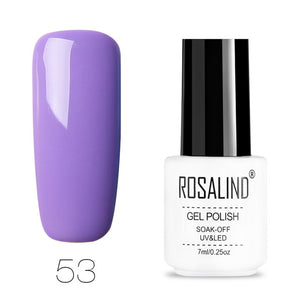 ROSALIND Gel Polish Set All For Manicure Semi Permanent Vernis top coat UV LED Gel Varnish Soak Off Nail Art Gel Nail Polish - Nail Salon store