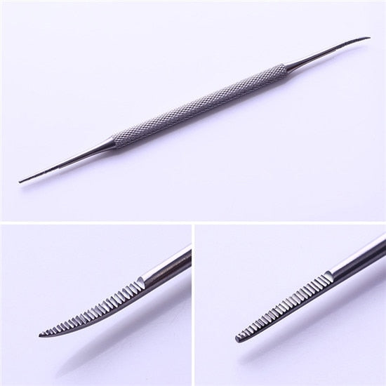 BORN PRETTY Nail Cuticle Pusher Tweezer Rainbow Cutter Nipper Clipper Dead Skin Remover Manicure Nail Art Tool - Nail Salon store