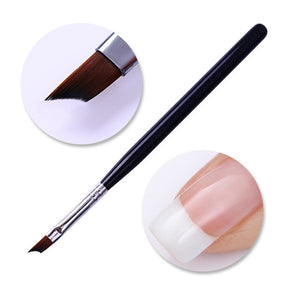 NICOLE DIARY UV Gel Brush Liner Painting Pen Acrylic Drawing Brush for Nails Gradient Rhinestone Handle Manicure Nail Art Tool - Nail Salon store