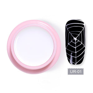 UR SUGAR 7ml Wire Drawing Nail Gel Lacquer Painting Gel Varnish Pulling Silk Spider Creative Nail Art Gel Nail Polish 30 Colors - Nail Salon store