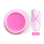 UR SUGAR 7ml Wire Drawing Nail Gel Lacquer Painting Gel Varnish Pulling Silk Spider Creative Nail Art Gel Nail Polish 30 Colors - Nail Salon store