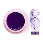 UR SUGAR 7ml Wire Drawing Nail Gel Lacquer Painting Gel Varnish Pulling Silk Spider Creative Nail Art Gel Nail Polish 30 Colors - Nail Salon store